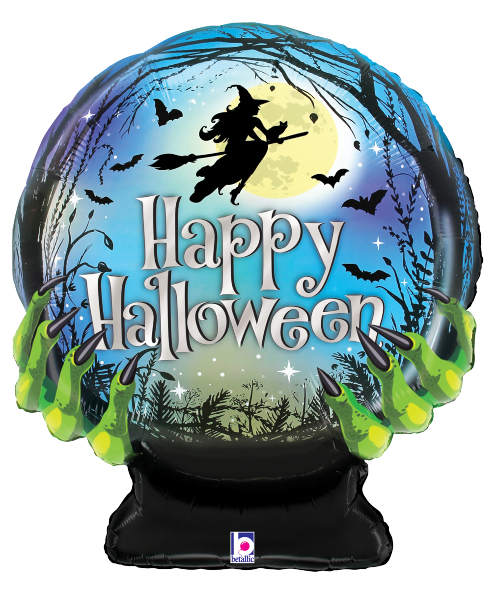 Pkg Spooky Crystal Ball 27"